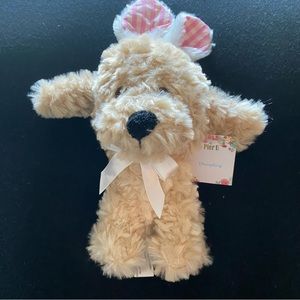 Pier 1 Imports Easter Fluffy Puppy “Dumpling” NWT